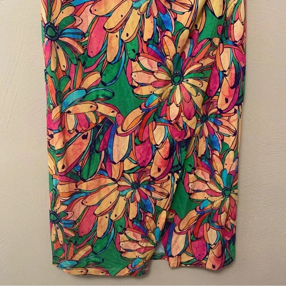FARM Rio Getaway Faux Wrap Midi Skirt Size Small - Picture 5 of 13